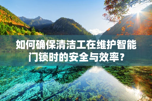 如何确保清洁工在维护智能门锁时的安全与效率？