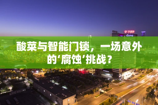 酸菜与智能门锁，一场意外的‘腐蚀’挑战？