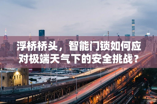 浮桥桥头，智能门锁如何应对极端天气下的安全挑战？