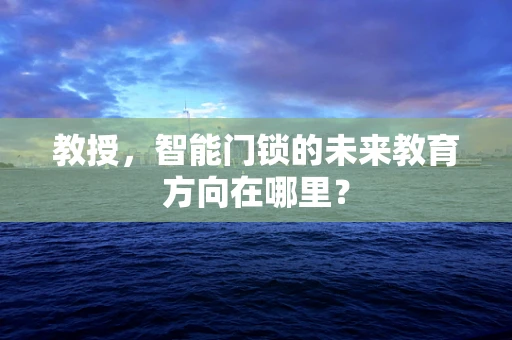 教授，智能门锁的未来教育方向在哪里？