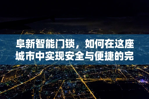 阜新智能门锁，如何在这座城市中实现安全与便捷的完美融合？