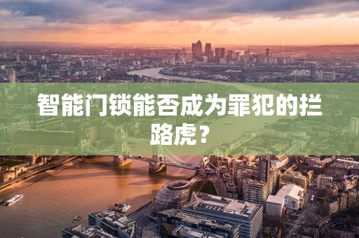 智能门锁能否成为罪犯的拦路虎？