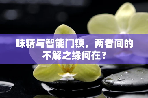味精与智能门锁，两者间的不解之缘何在？