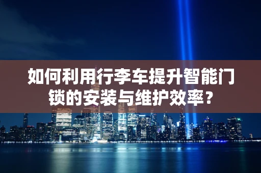 如何利用行李车提升智能门锁的安装与维护效率？
