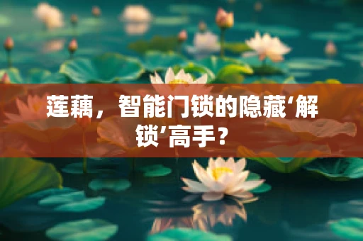 莲藕，智能门锁的隐藏‘解锁’高手？
