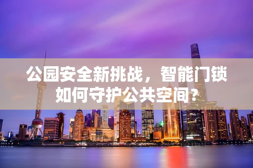 公园安全新挑战，智能门锁如何守护公共空间？