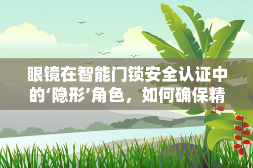 眼镜在智能门锁安全认证中的‘隐形’角色，如何确保精准识别？
