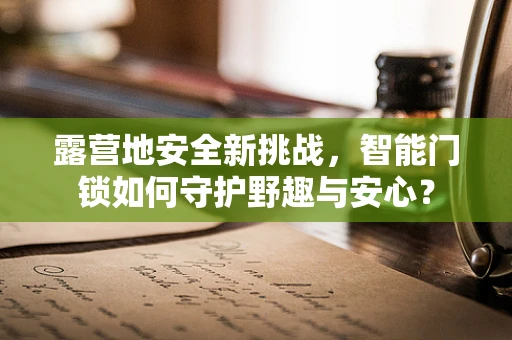 露营地安全新挑战，智能门锁如何守护野趣与安心？