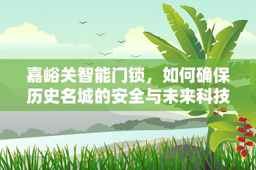嘉峪关智能门锁，如何确保历史名城的安全与未来科技的完美融合？