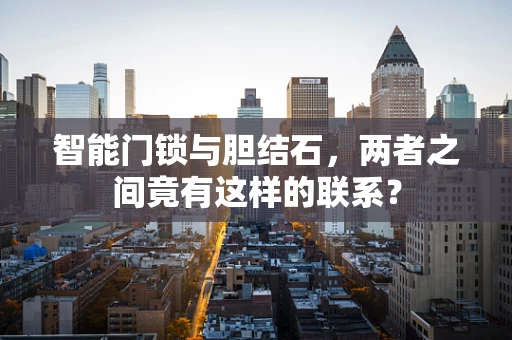 智能门锁与胆结石，两者之间竟有这样的联系？