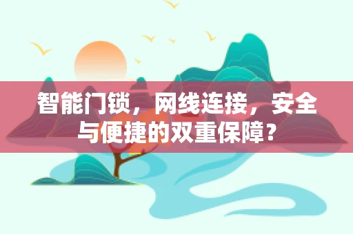 智能门锁，网线连接，安全与便捷的双重保障？