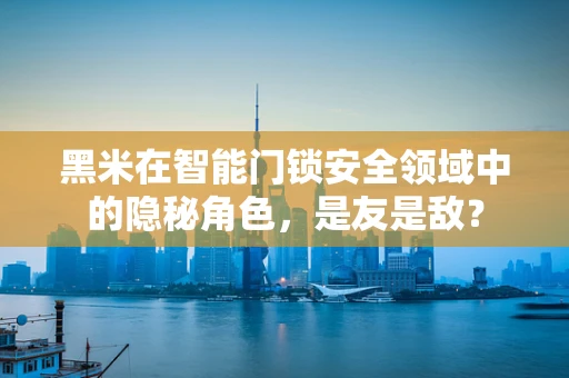 黑米在智能门锁安全领域中的隐秘角色，是友是敌？