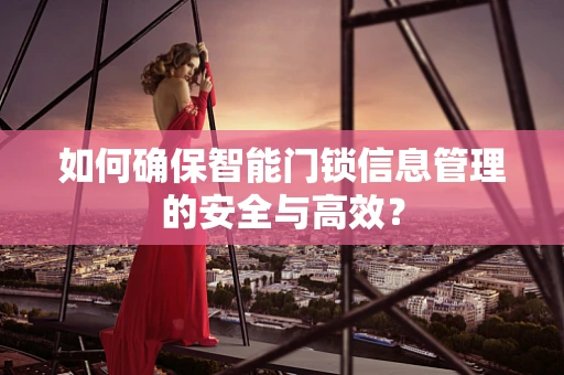 如何确保智能门锁信息管理的安全与高效？