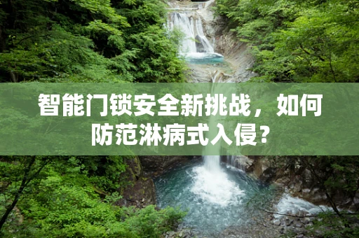智能门锁安全新挑战，如何防范淋病式入侵？