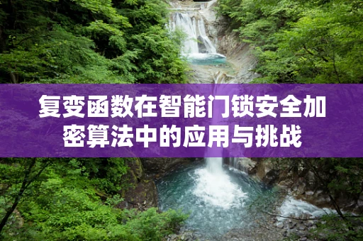 复变函数在智能门锁安全加密算法中的应用与挑战