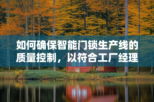 如何确保智能门锁生产线的质量控制，以符合工厂经理的期望？