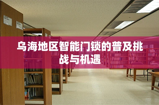 乌海地区智能门锁的普及挑战与机遇