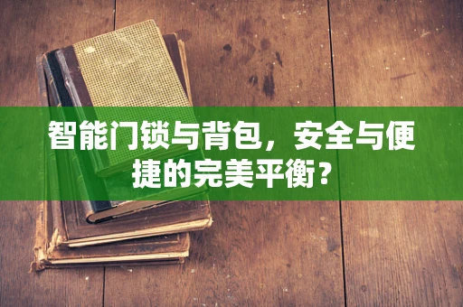 智能门锁与背包，安全与便捷的完美平衡？