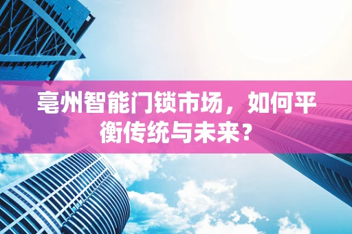 亳州智能门锁市场，如何平衡传统与未来？