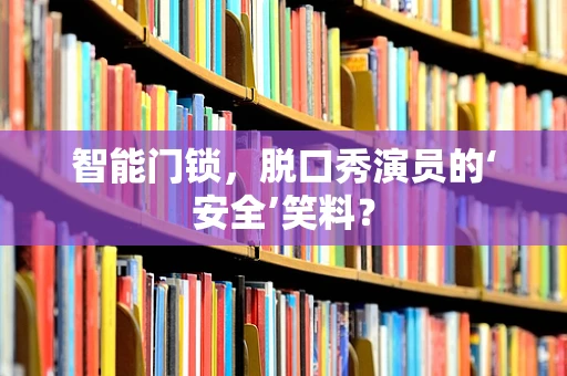 智能门锁，脱口秀演员的‘安全’笑料？