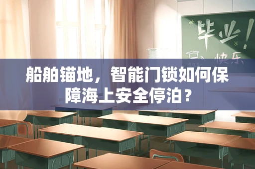 船舶锚地，智能门锁如何保障海上安全停泊？