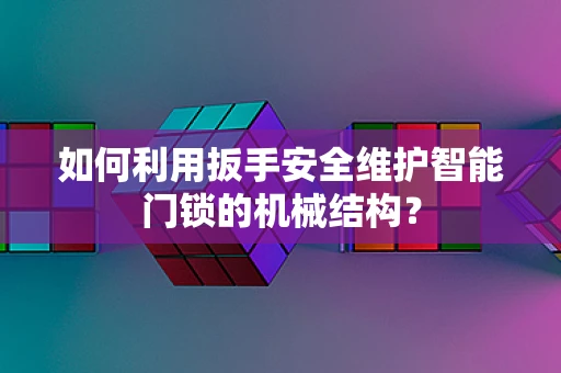 如何利用扳手安全维护智能门锁的机械结构？