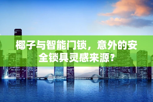 椰子与智能门锁，意外的安全锁具灵感来源？
