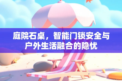 庭院石桌，智能门锁安全与户外生活融合的隐忧