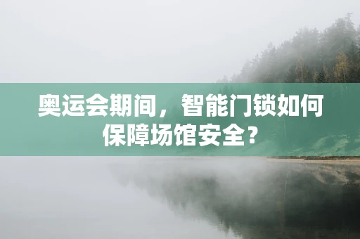 奥运会期间，智能门锁如何保障场馆安全？