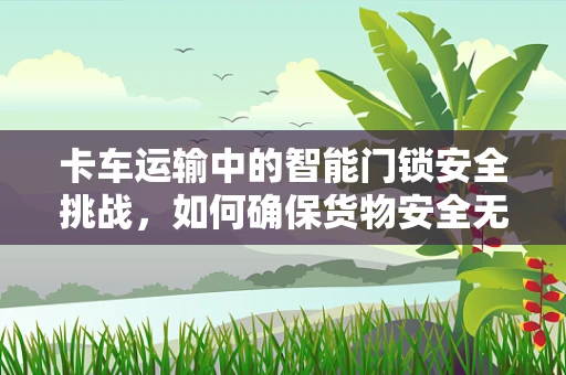 卡车运输中的智能门锁安全挑战，如何确保货物安全无虞？