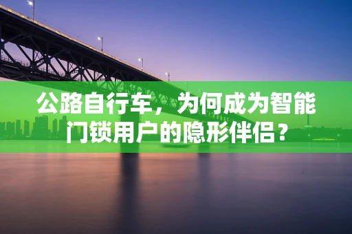 公路自行车，为何成为智能门锁用户的隐形伴侣？
