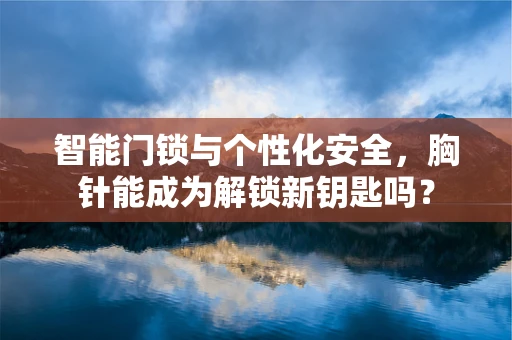 智能门锁与个性化安全，胸针能成为解锁新钥匙吗？