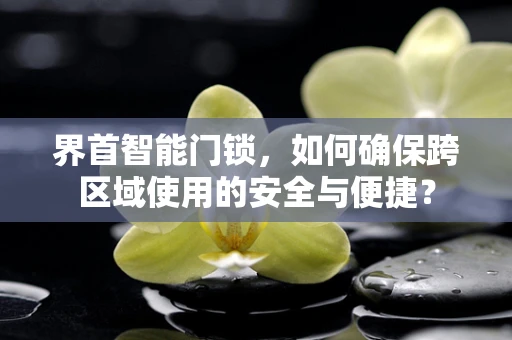 界首智能门锁，如何确保跨区域使用的安全与便捷？