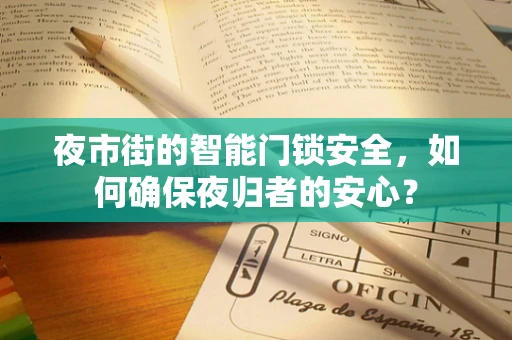 夜市街的智能门锁安全，如何确保夜归者的安心？