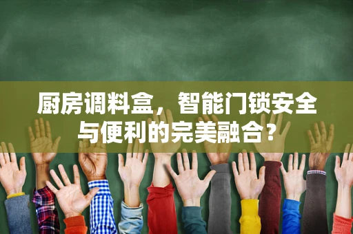 厨房调料盒，智能门锁安全与便利的完美融合？