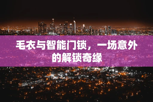 毛衣与智能门锁，一场意外的解锁奇缘