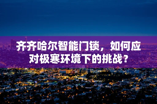 齐齐哈尔智能门锁，如何应对极寒环境下的挑战？