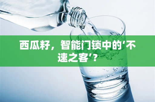 西瓜籽，智能门锁中的‘不速之客’？