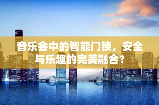 音乐会中的智能门锁，安全与乐趣的完美融合？