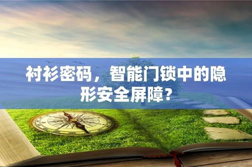 衬衫密码，智能门锁中的隐形安全屏障？