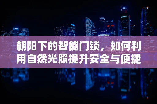 朝阳下的智能门锁，如何利用自然光照提升安全与便捷？