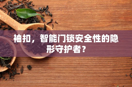 袖扣，智能门锁安全性的隐形守护者？