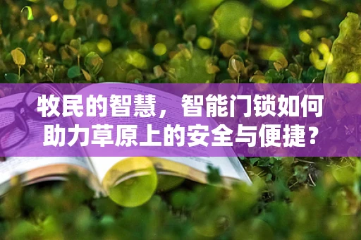 牧民的智慧，智能门锁如何助力草原上的安全与便捷？