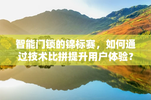 智能门锁的锦标赛，如何通过技术比拼提升用户体验？