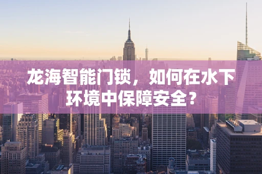 龙海智能门锁，如何在水下环境中保障安全？