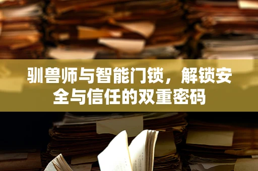 驯兽师与智能门锁，解锁安全与信任的双重密码