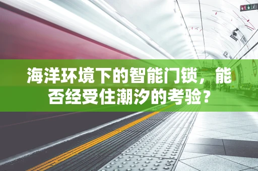 海洋环境下的智能门锁，能否经受住潮汐的考验？