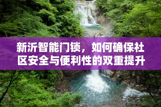 新沂智能门锁，如何确保社区安全与便利性的双重提升？