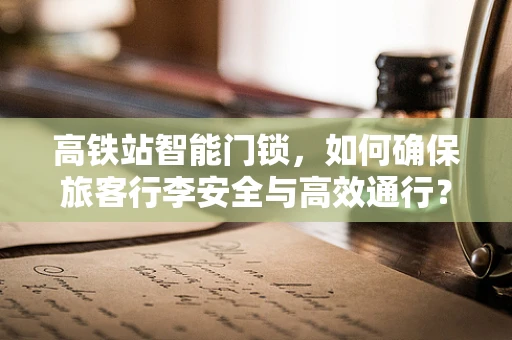 高铁站智能门锁，如何确保旅客行李安全与高效通行？