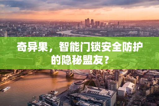 奇异果，智能门锁安全防护的隐秘盟友？